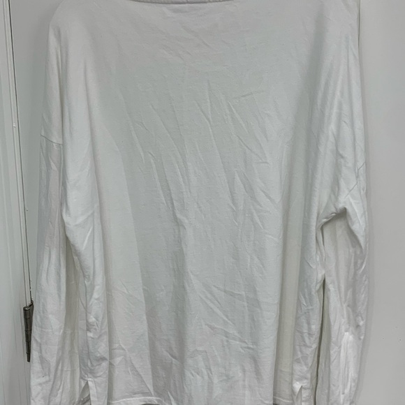 🎉GAP Oversized, white tee, size medium, 100% cotton - Picture 6 of 6